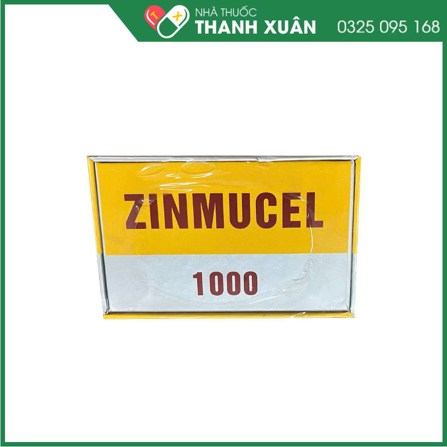 Zinmucel 1000 hỗ trợ tăng cường sức đề kháng